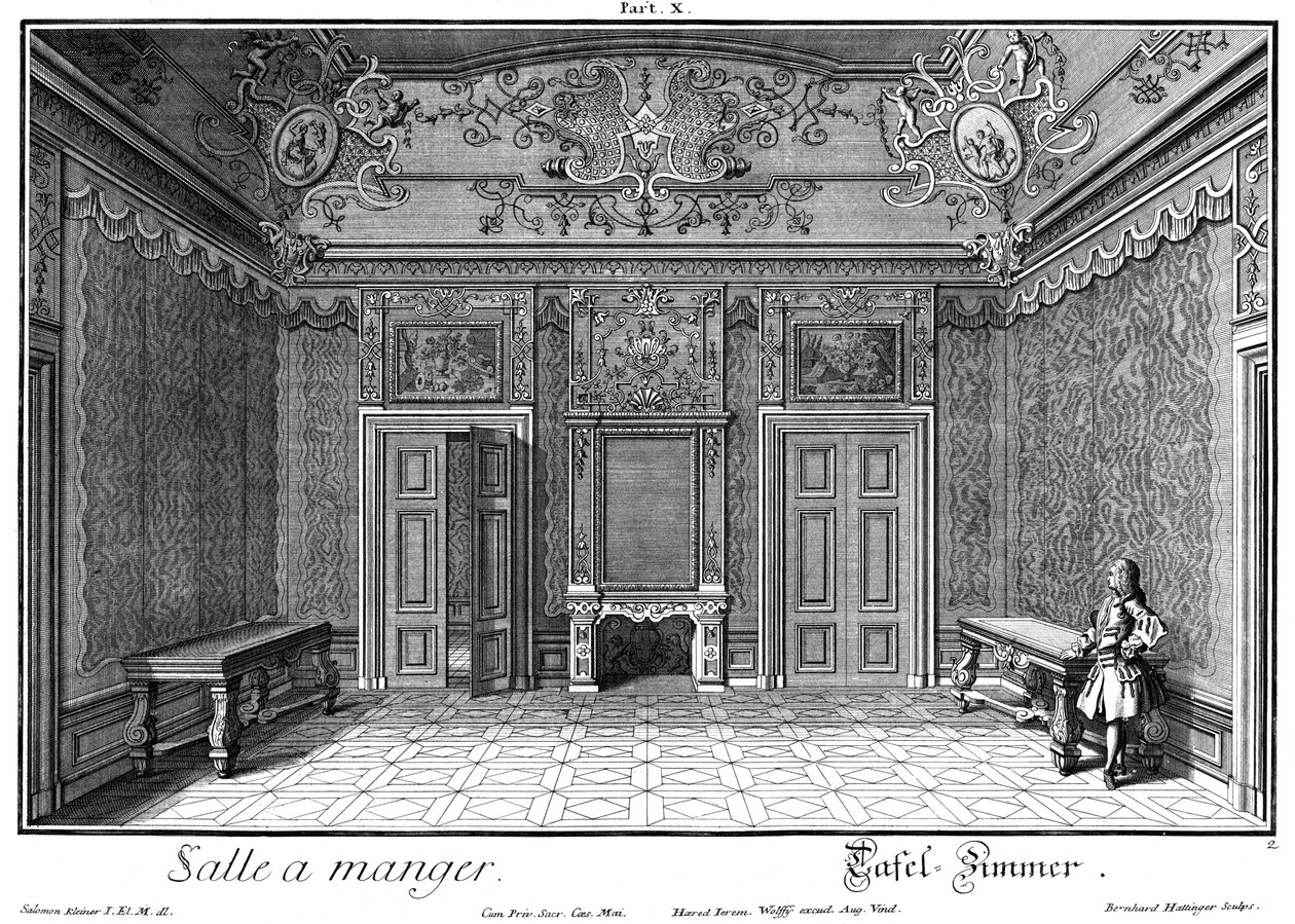 Sala da pranzo da Salomon Kleiner