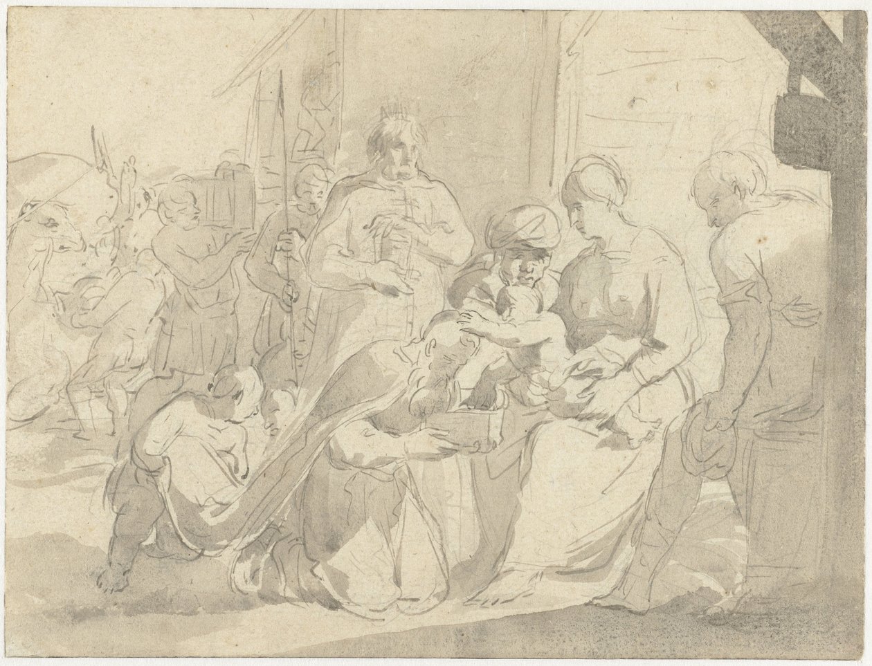 Adorazione dei Magi da Salomon de Bray (attributed to)