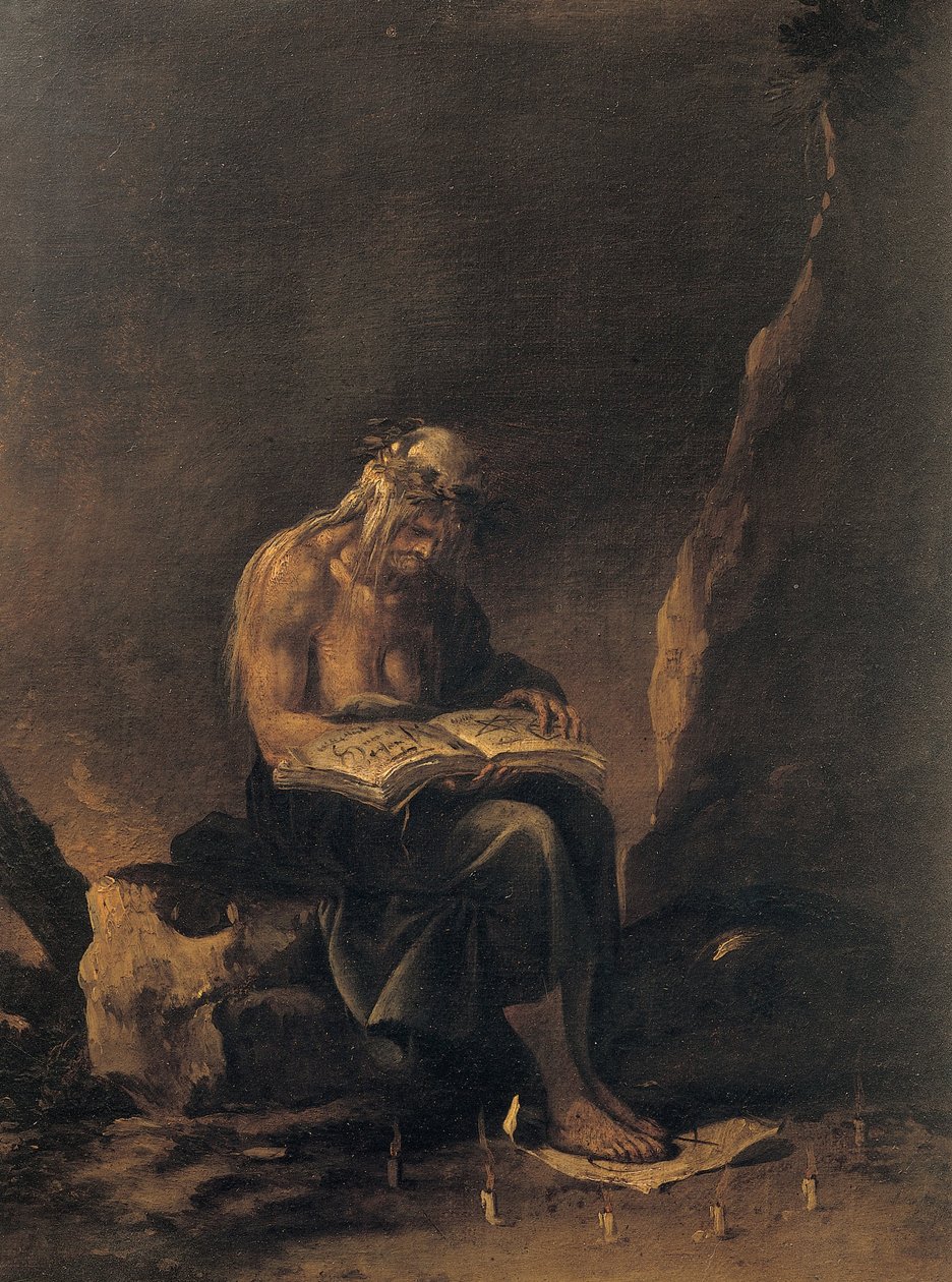 Una strega da Salvator Rosa