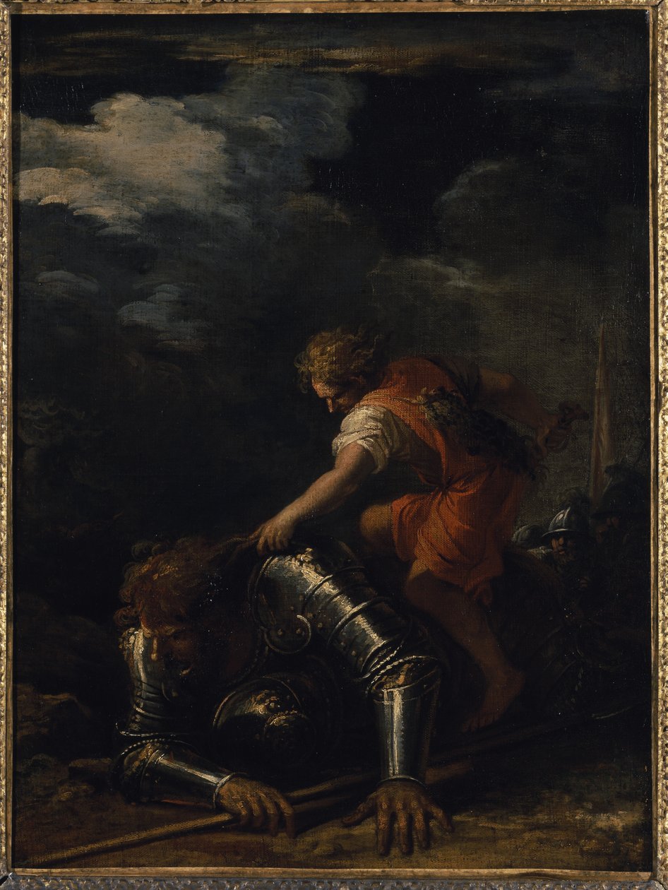 Davide e Golia da Salvator Rosa