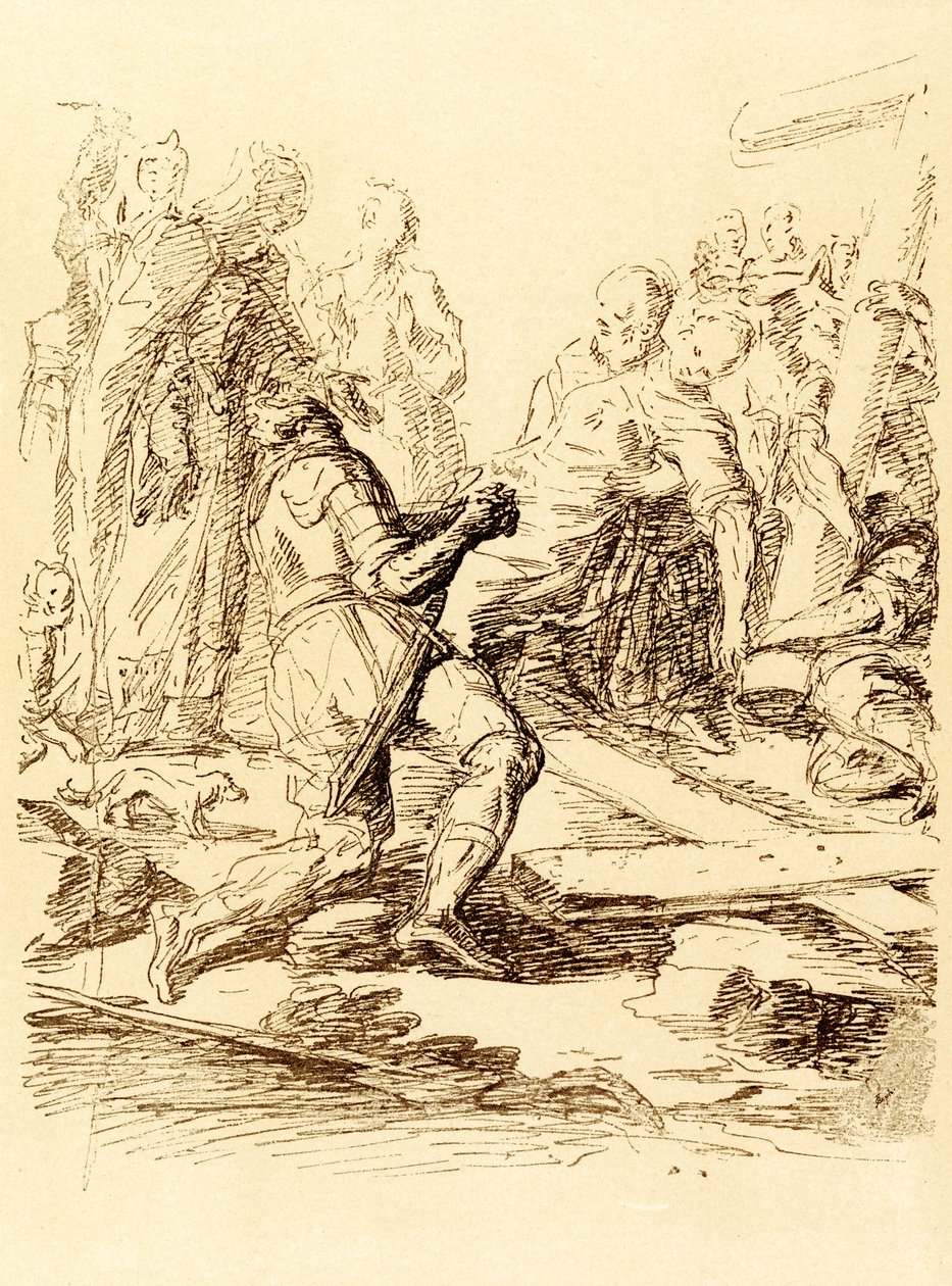 Ritrovamento della Croce da Salvator Rosa