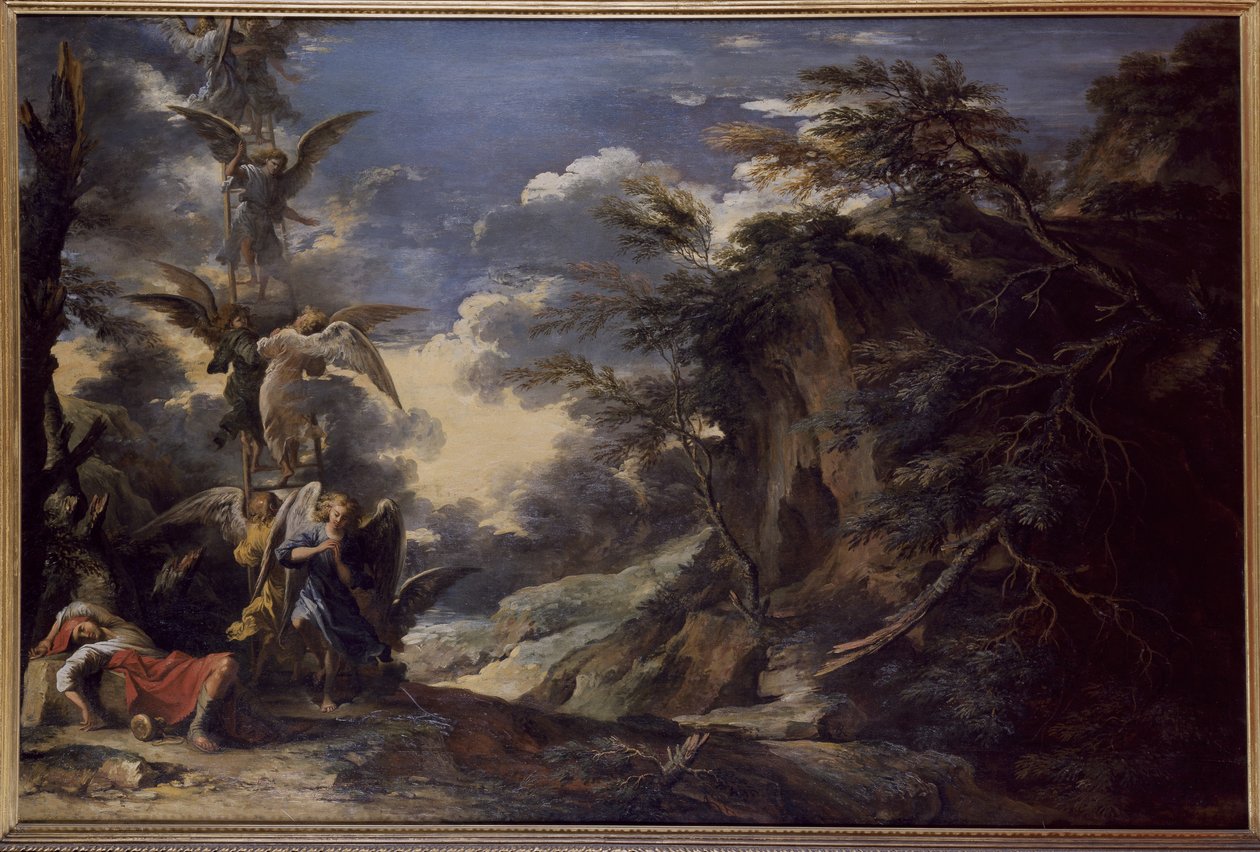 Il sogno di Giacobbe da Salvator Rosa