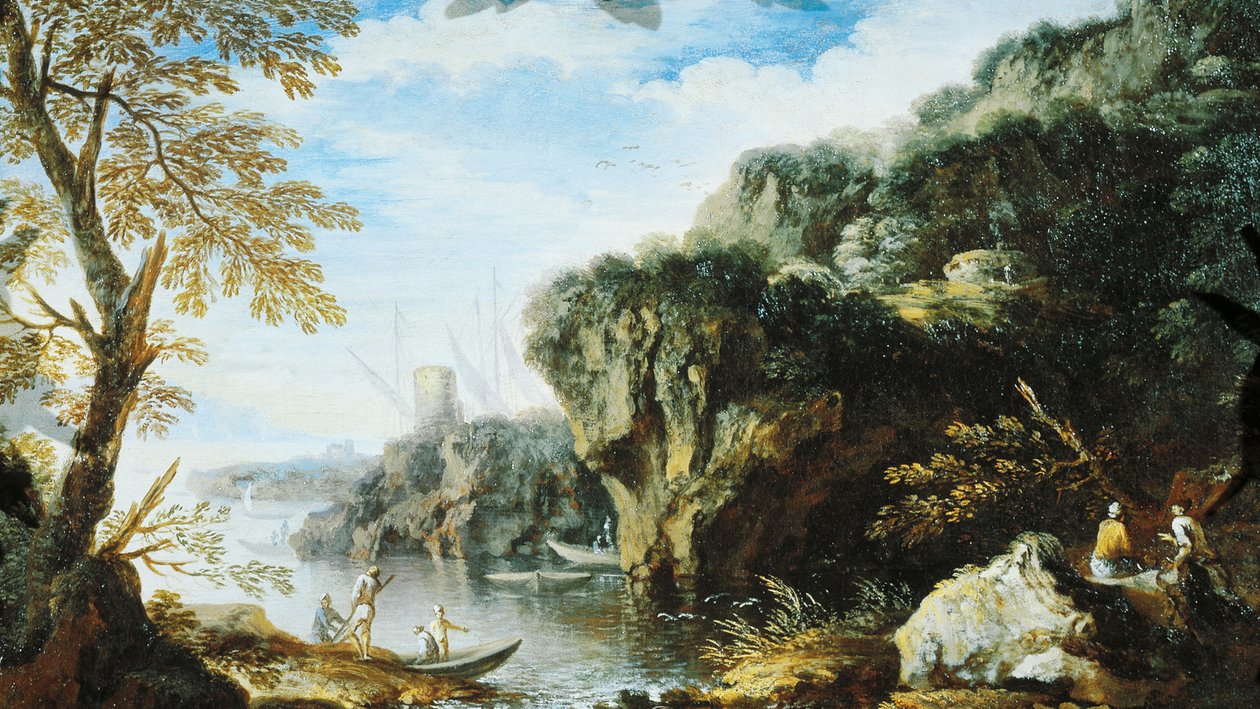 Marina, Scuola di Salvator Rosa da Salvator Rosa