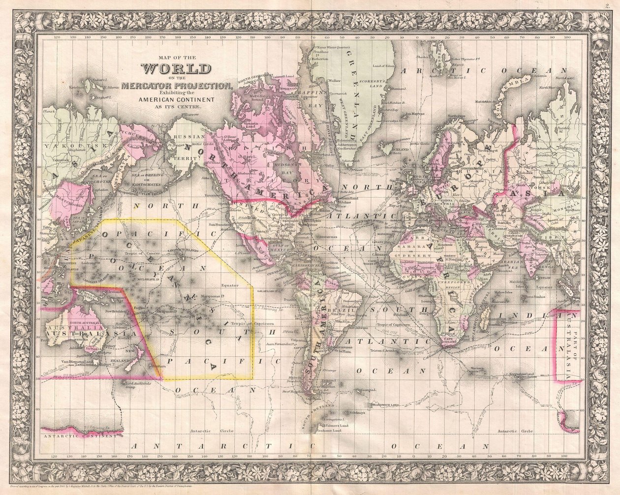 Geographicus da Samuel Augustus Mitchell