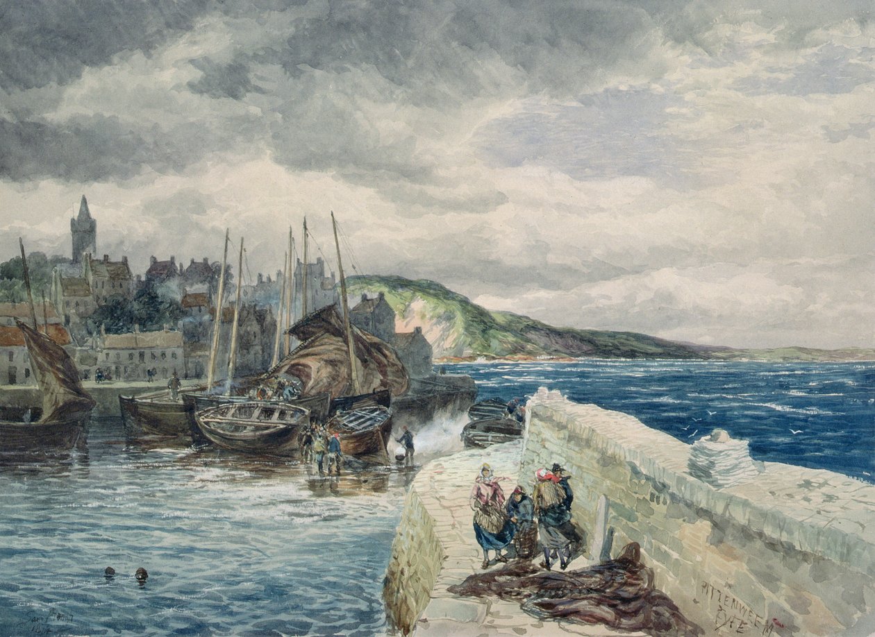 Pittenweem, Fife da Samuel Bough