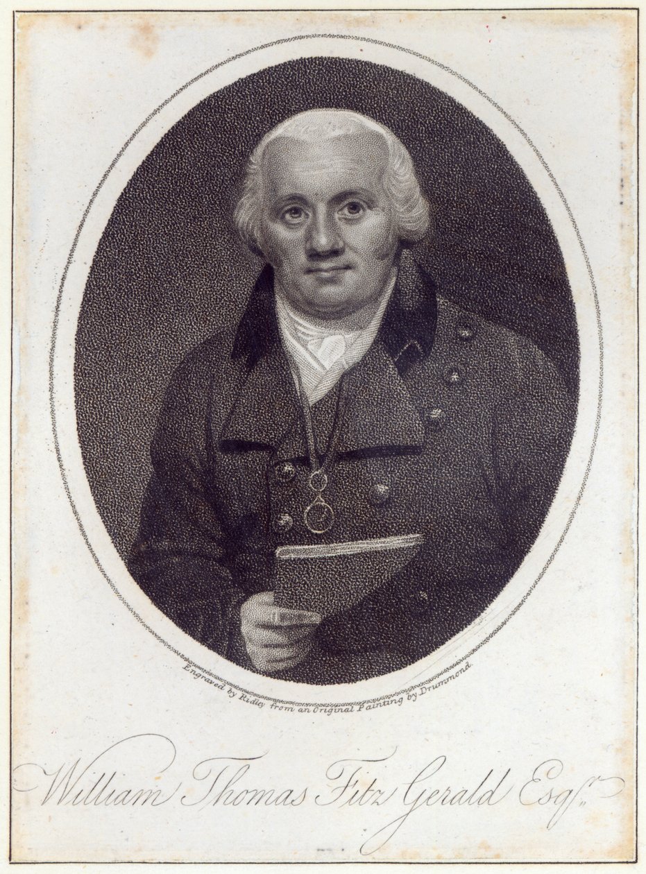 William Thomas Fitzgerald, inciso da William Ridley da Samuel Drummond