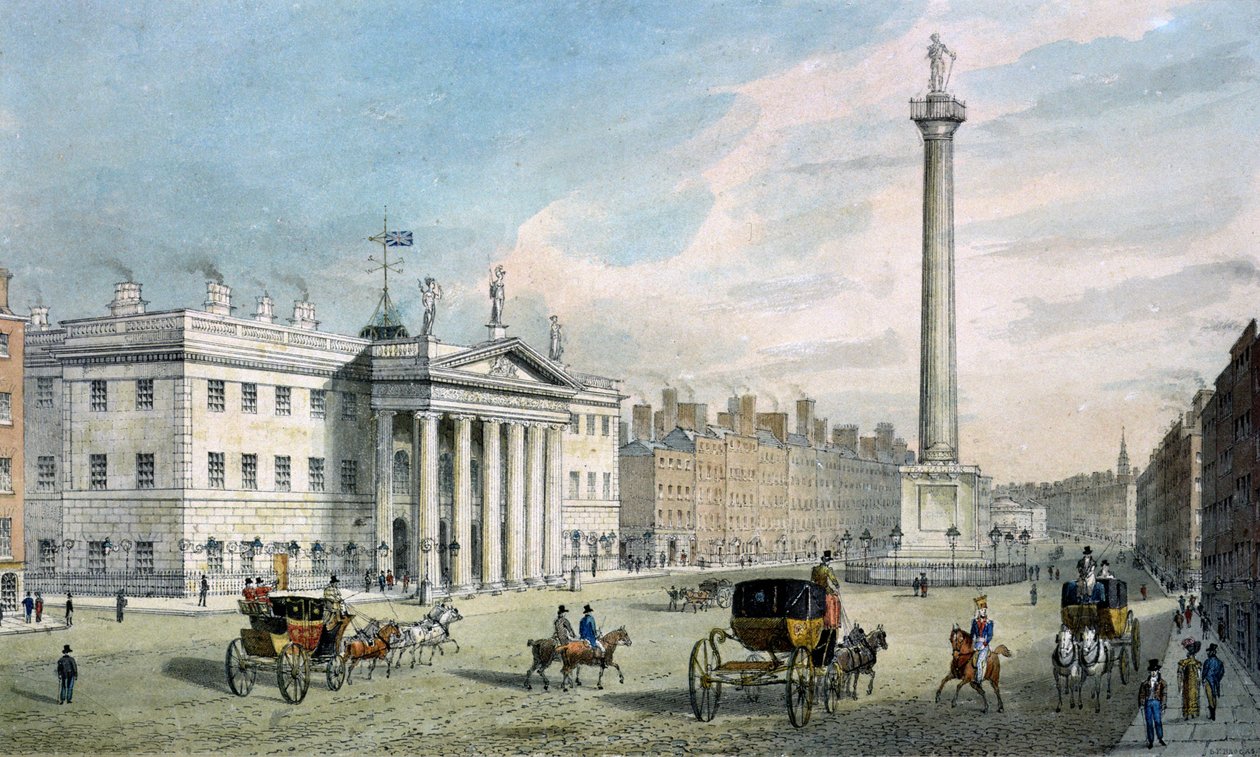 Sackville Street, Dublino, con l