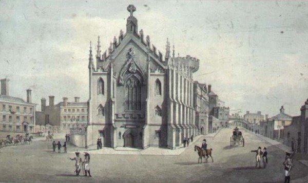 La Cappella del Castello, Dublino da Samuel Frederick Brocas