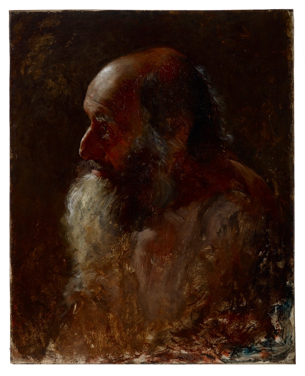 Studio della testa (Uomo con barba) da Samuel G. Richards