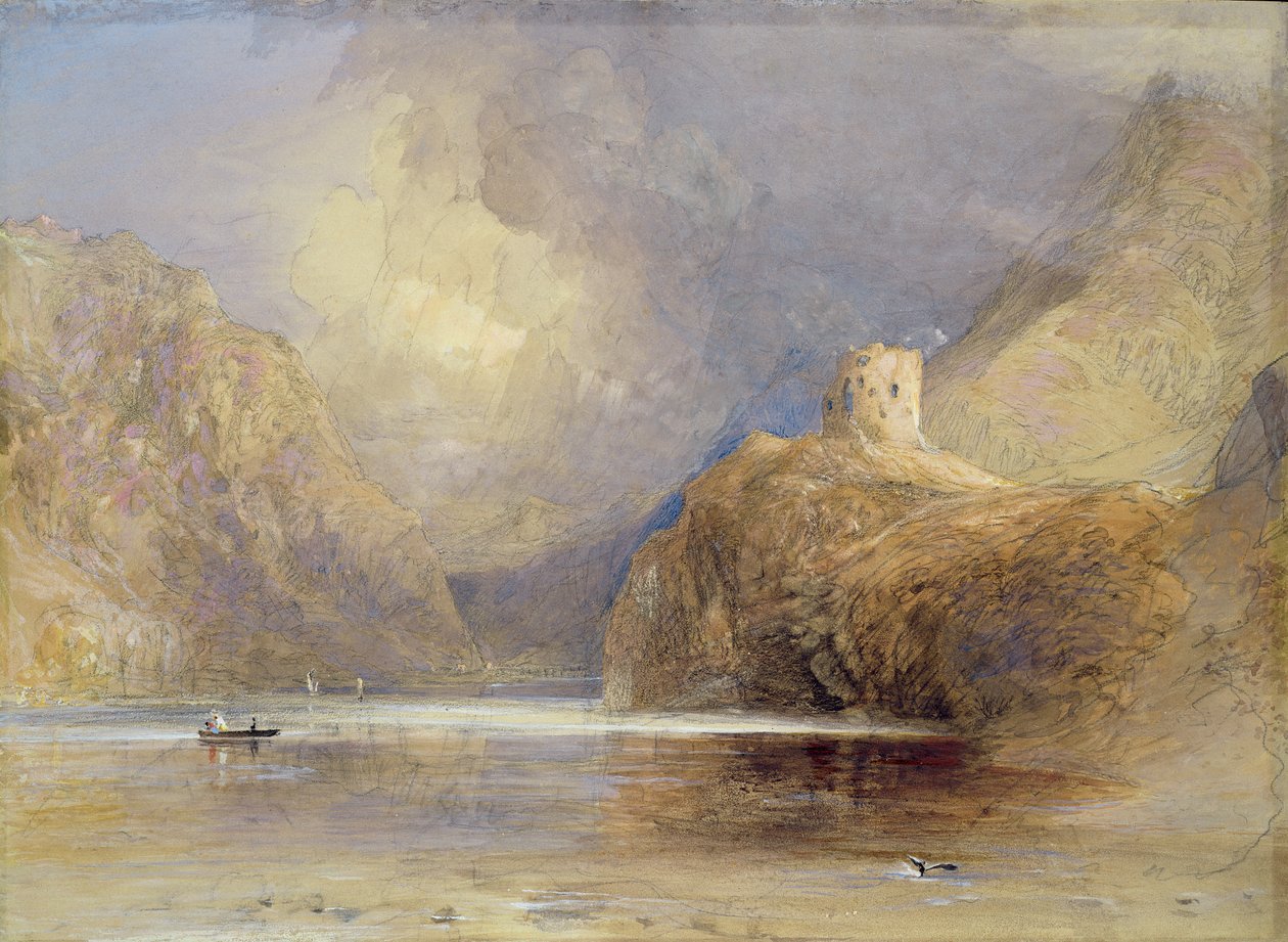 Castello di Dolbadern, Llanberis, Galles del Nord da Samuel Palmer