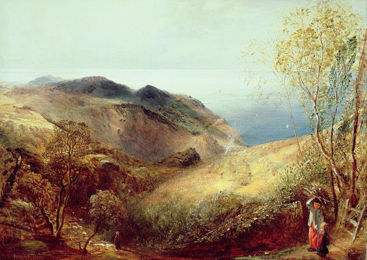 Su Chalden Down, Dorset, c.1834-35 da Samuel Palmer