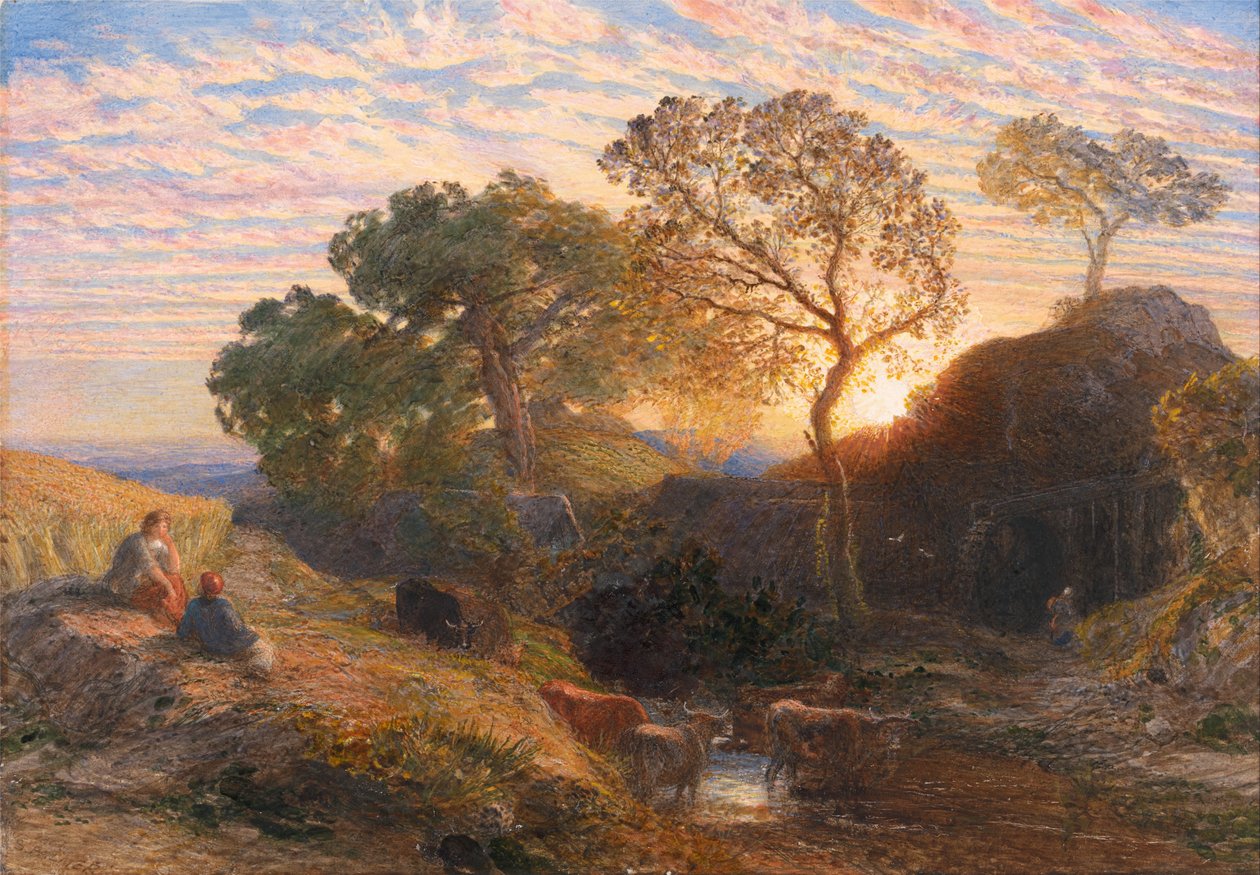 Tramonto da Samuel Palmer