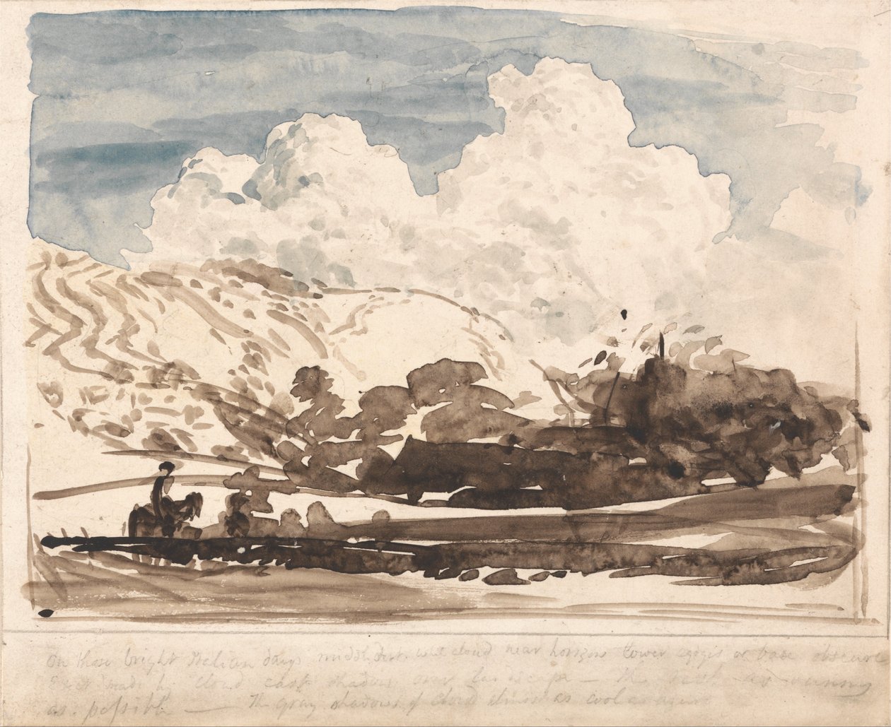 La Nuvola Luminosa da Samuel Palmer