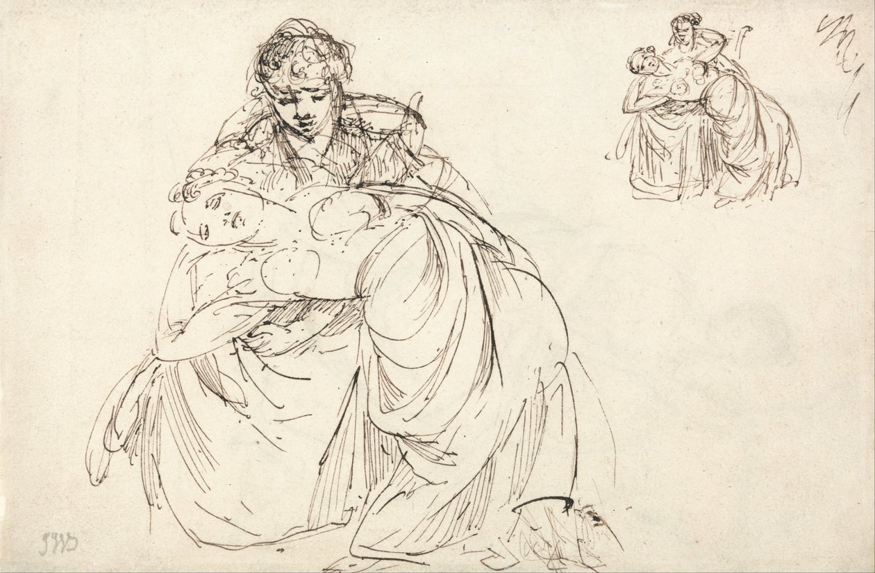 Studi di due donne da Samuel Shelley
