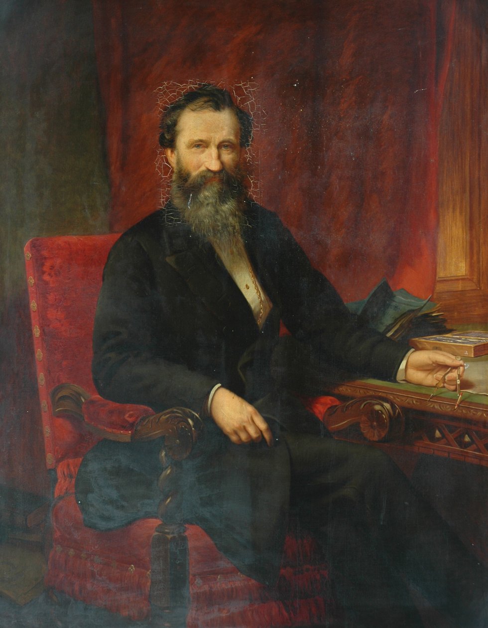 Sir Isaac Holden, 1868 da Samuel Sidley