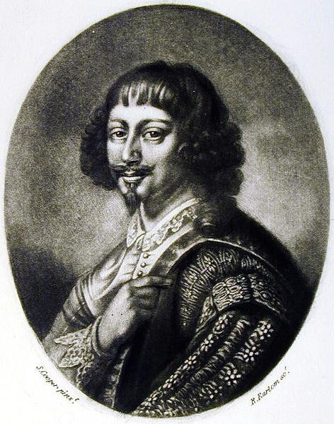 Endymion Porter (1587-1649) illustrazione da Ritratti di personaggi illustri nella storia britannica, inciso da Richard Earlom (1743-1822) da Samuel after Cooper
