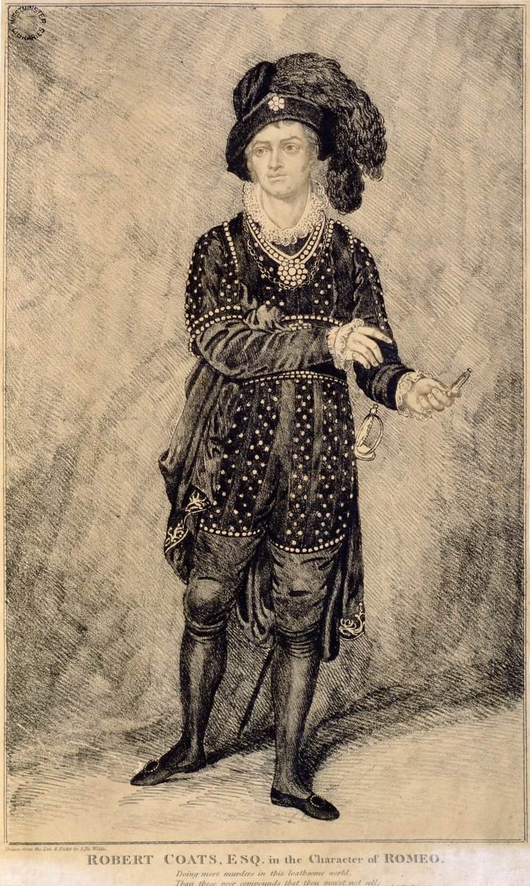 Robert Coats, Esq. nel ruolo di Romeo da Samuel de Wilde