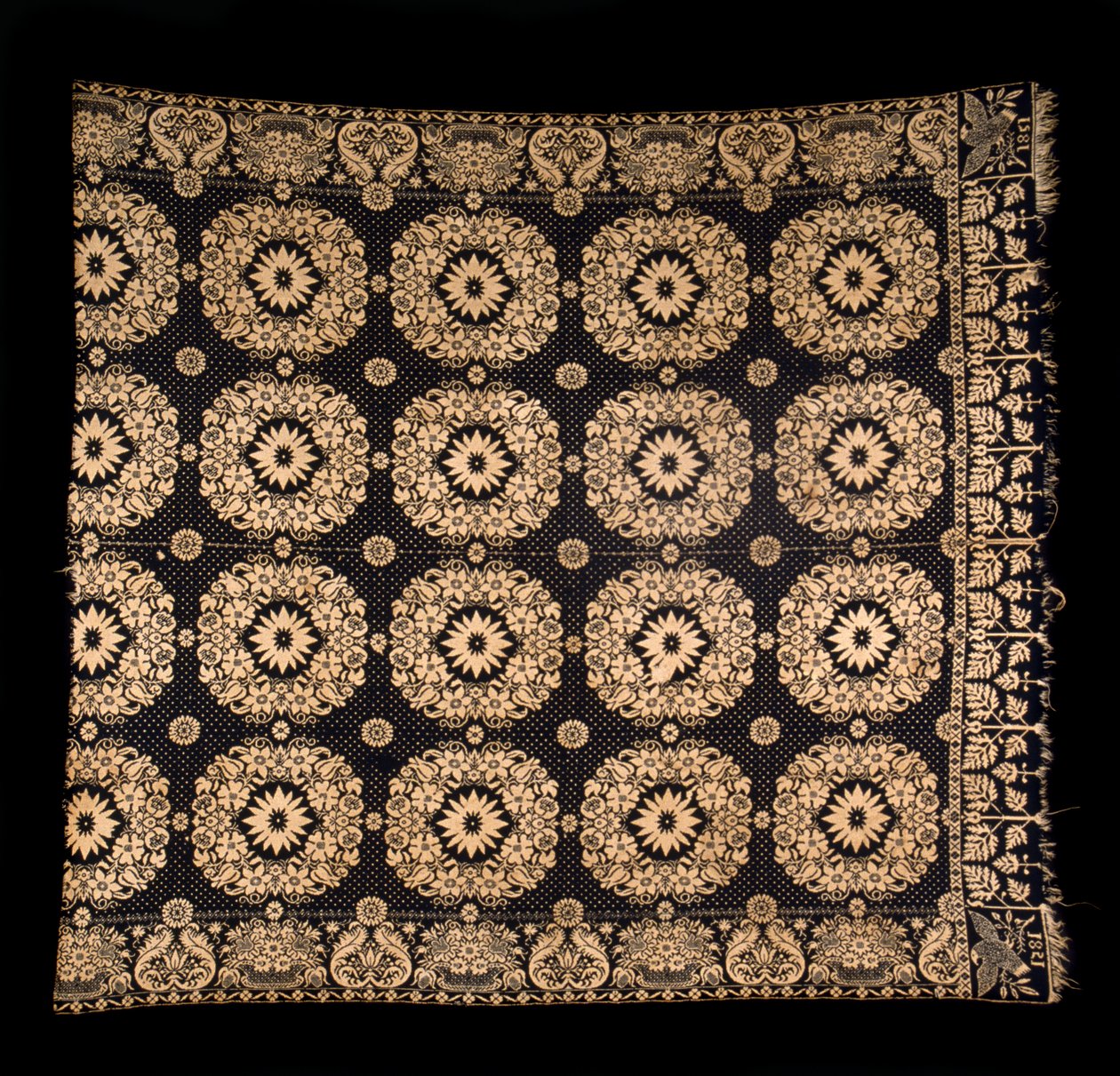 Coperta a doppio tessuto da Samuel (attr.to) Graham