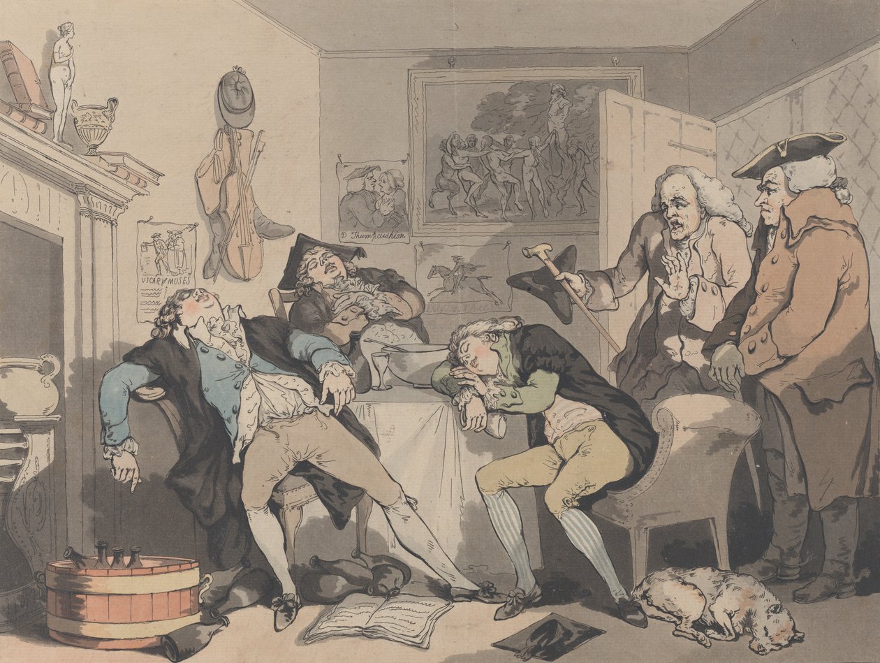 O Tempora, O Mores!, 1799 da Samuel Alken