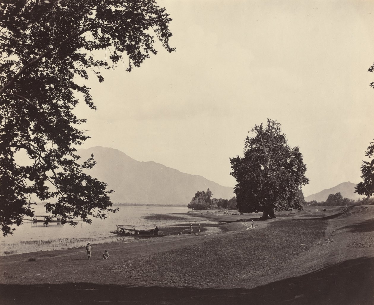 Scena del Kashmir da Samuel Bourne