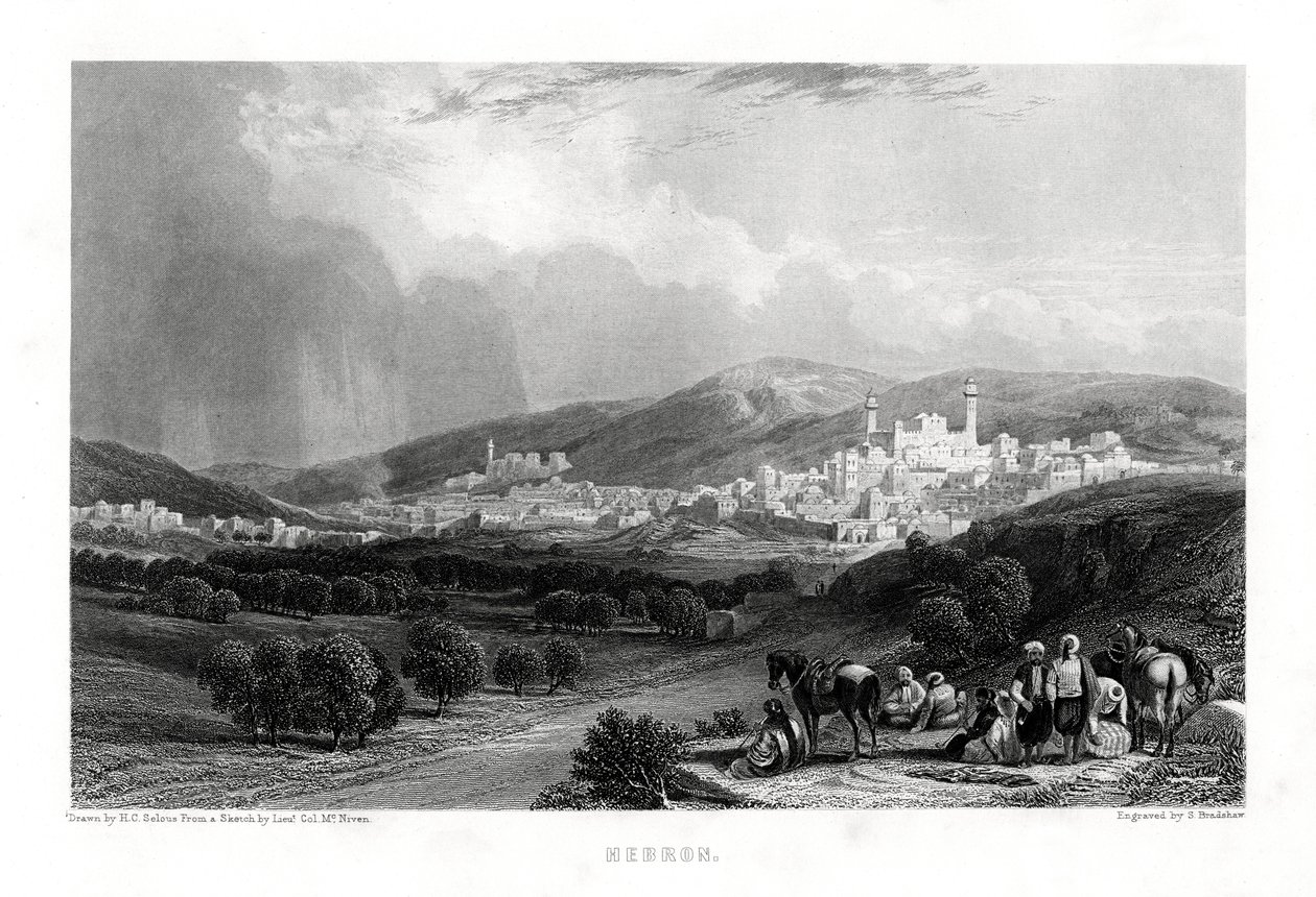 Hebron, 1887 da Samuel Bradshaw