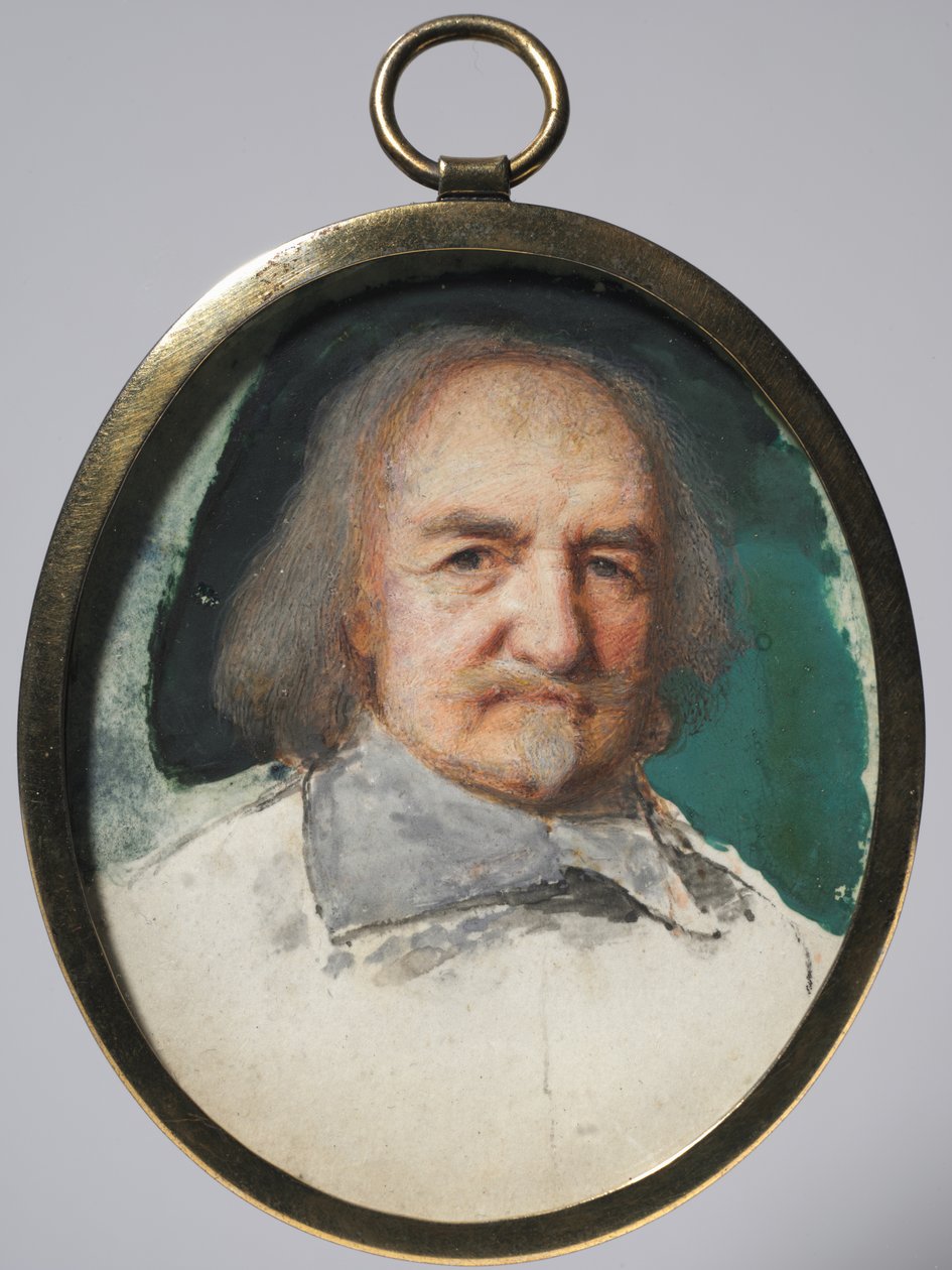 Ritratto di Thomas Hobbes, c. 1660 da Samuel Cooper