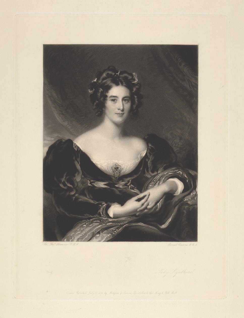 Lady Lyndhurst da Samuel Cousins