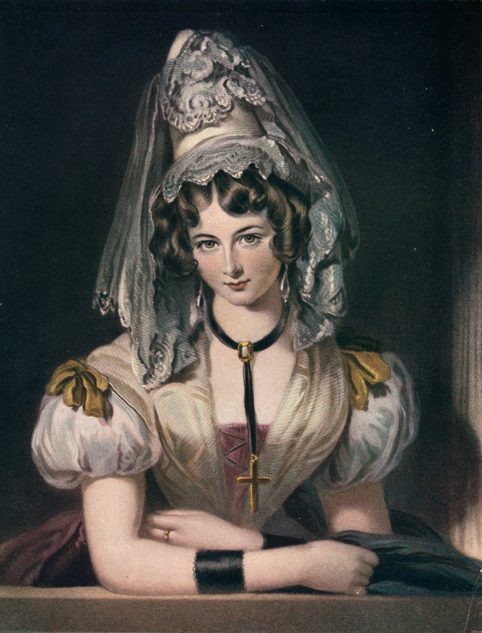 Lady Maria Theresa Lewis da Samuel Cousins