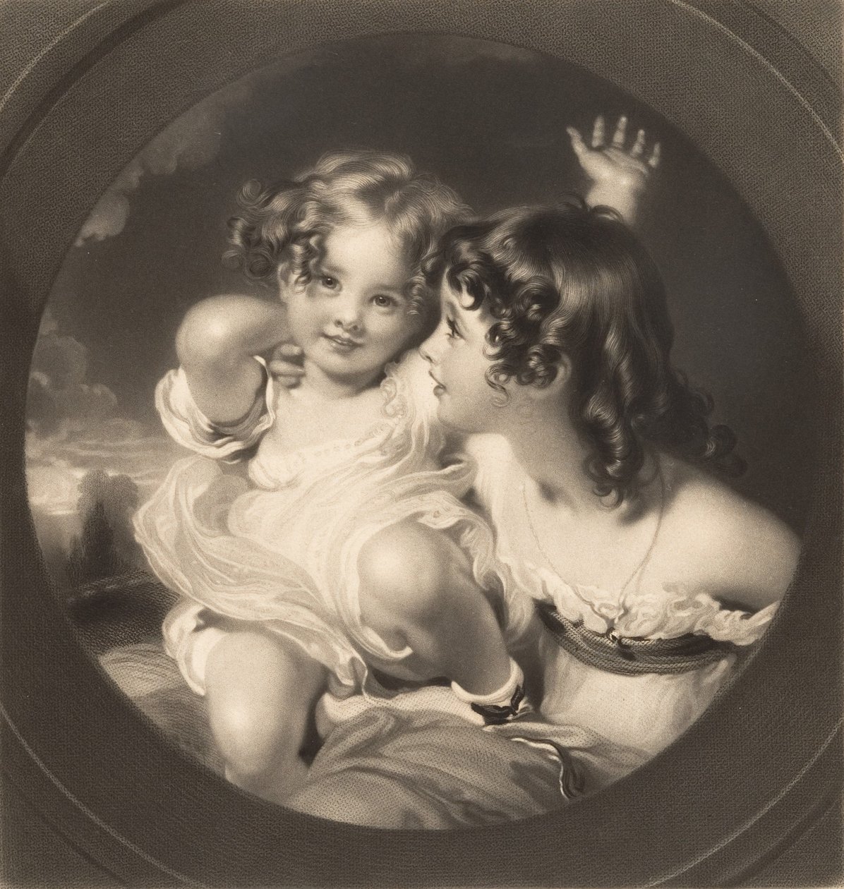 I bambini Calmady da Samuel Cousins