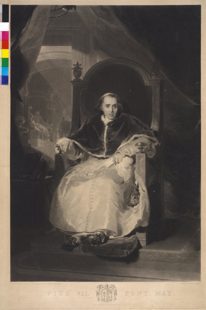 Papa Pio VII da Samuel Cousins