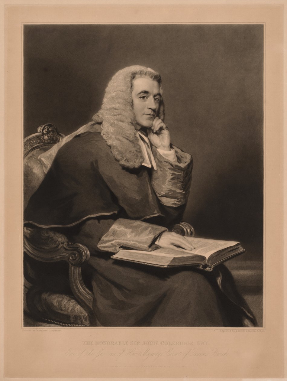 Sir John Taylor Coleridge da Samuel Cousins