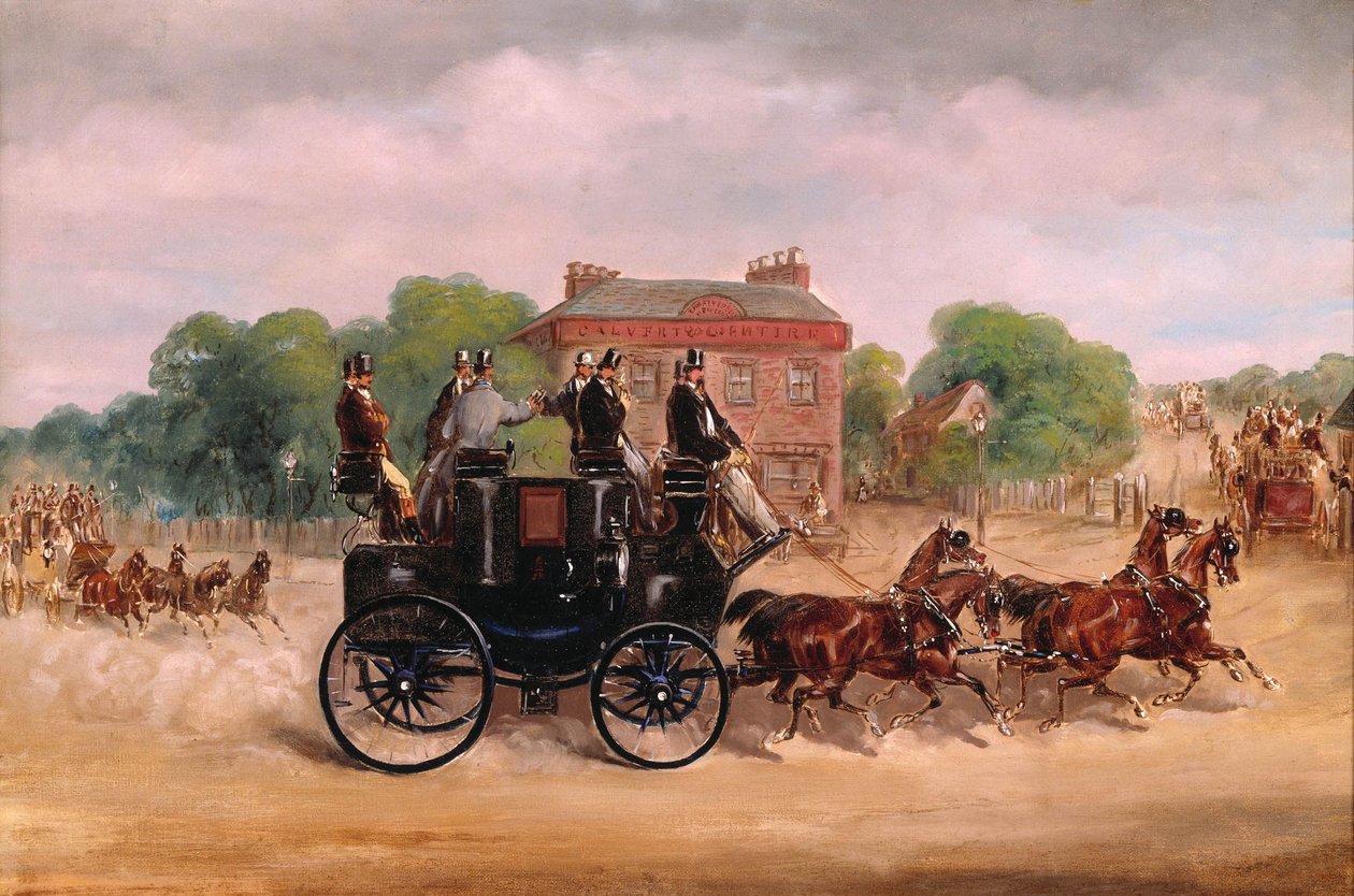 Trascinatori del Club Quattro in Mano. da Samuel Henry Alken