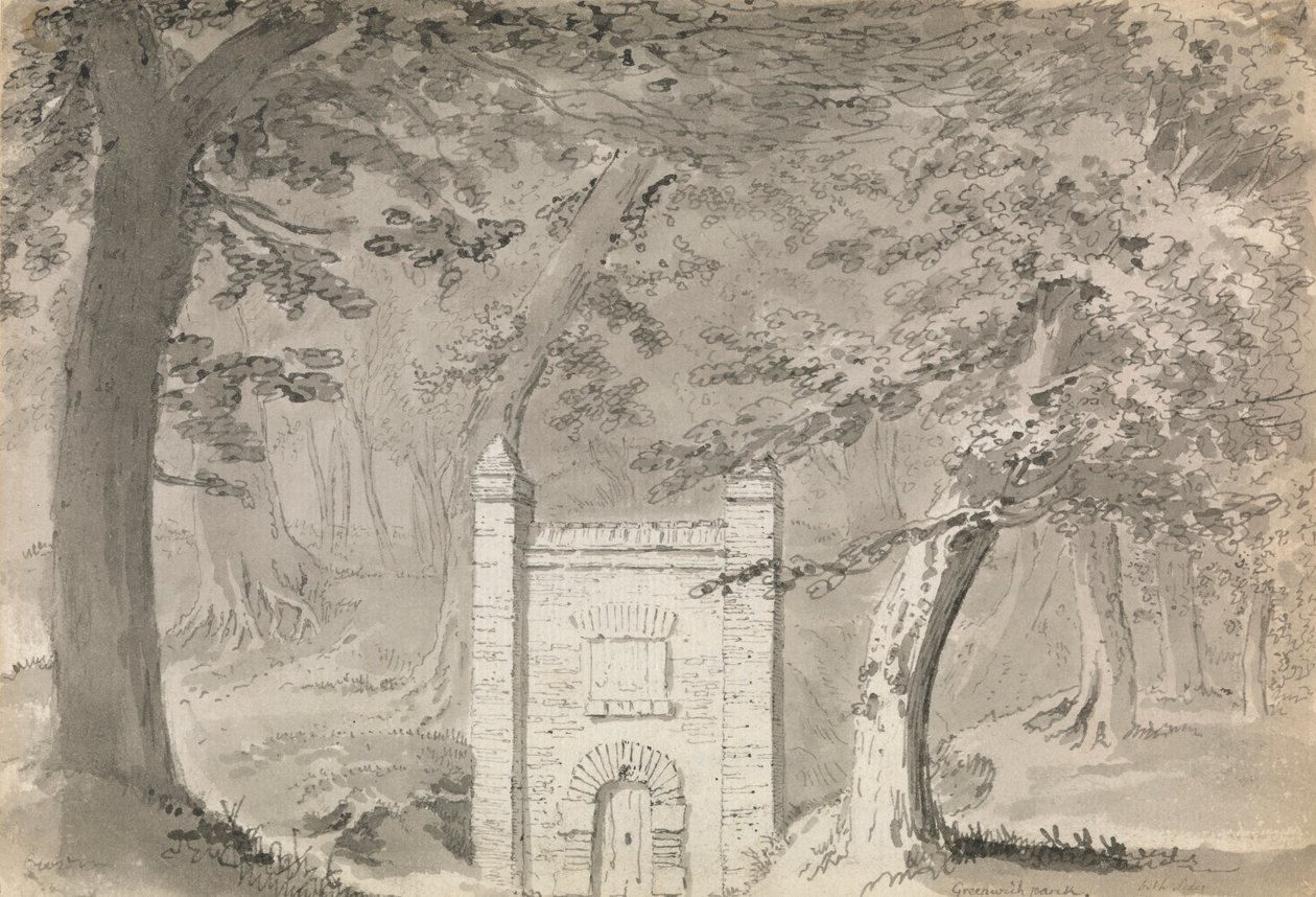 Parco di Greenwich da Samuel Hieronymus Grimm