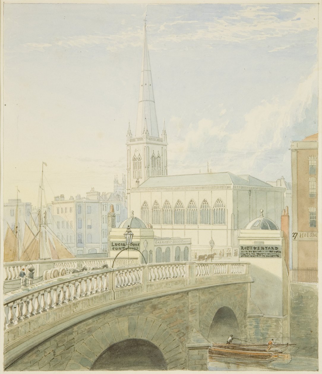 Ponte di Bristol e Chiesa di San Nicola da Samuel Jackson