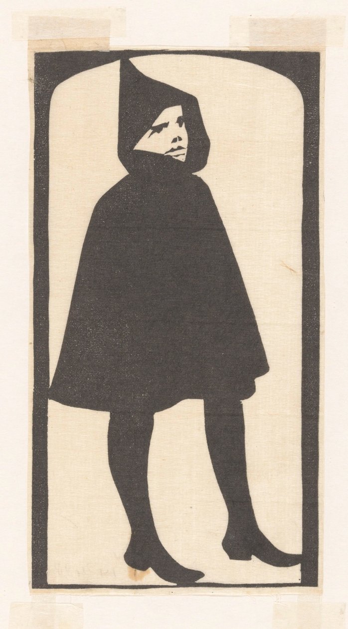 Jaapje con mantello da Samuel Jessurun de Mesquita