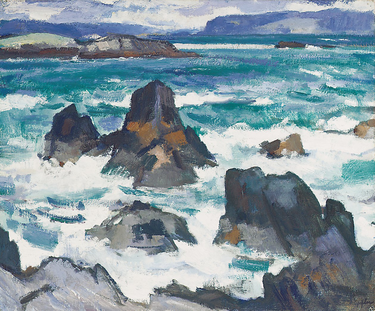 Una giornata difficile, Iona da Samuel John Peploe