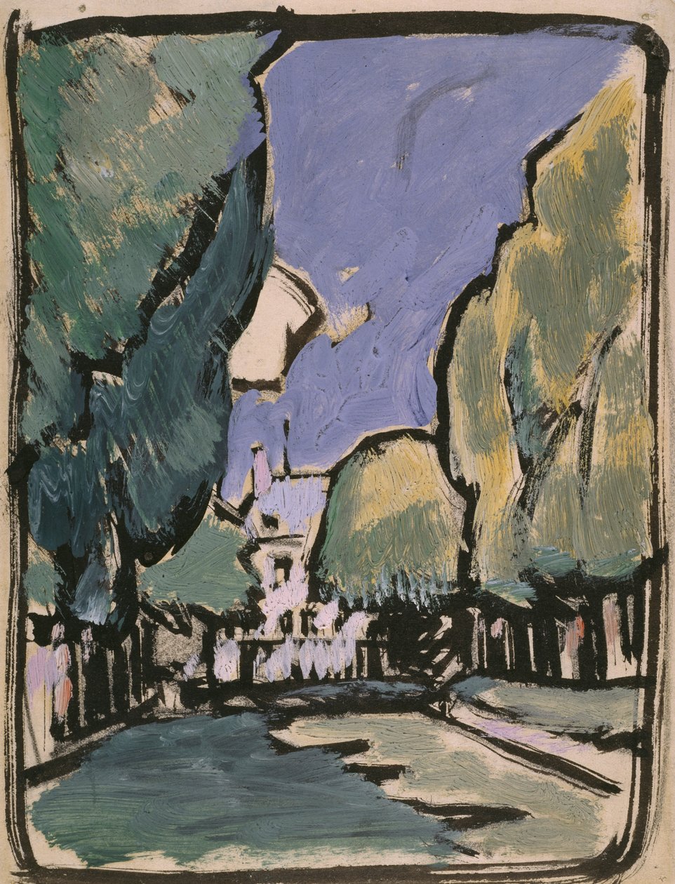 Paesaggio da Samuel John Peploe