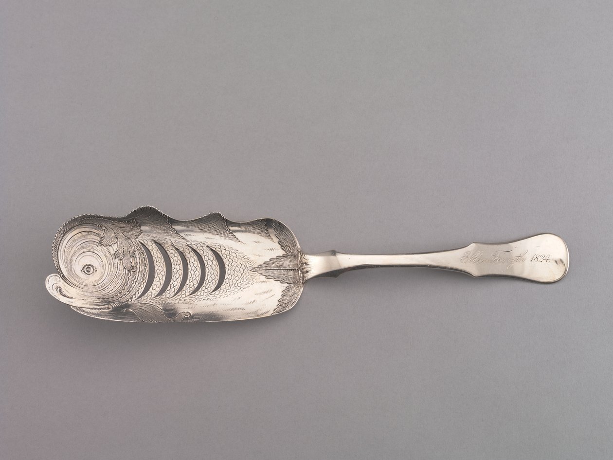 Paletta per pesce, c.1824 da Samuel Kirk