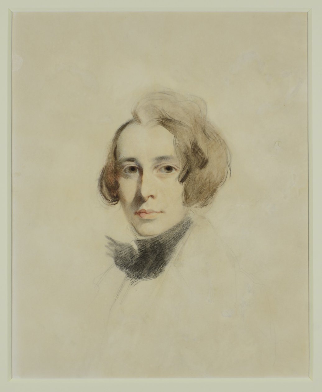 Schizzo preliminare di Charles Dickens, 1837 da Samuel Laurence