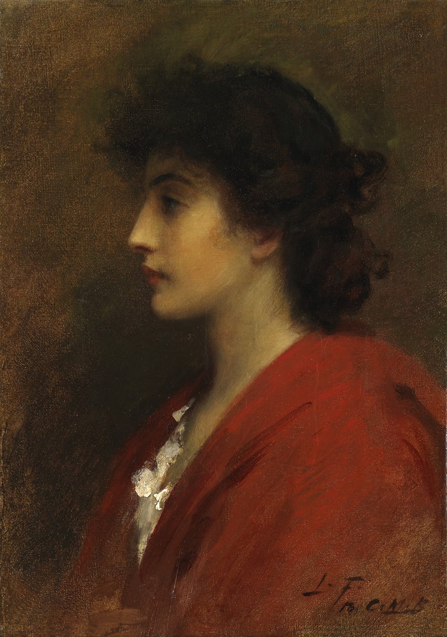Una ragazza veneziana da Samuel Luke Fildes