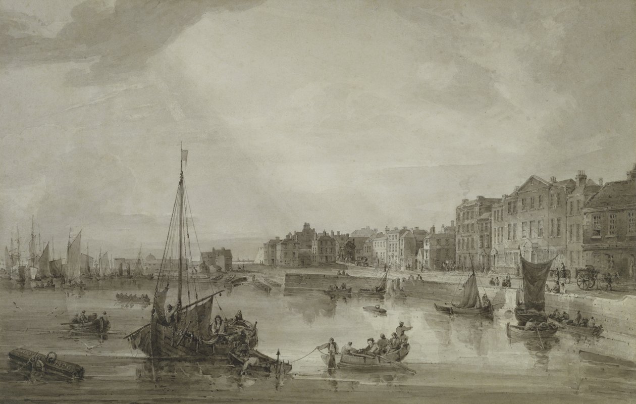 Porto di Margate, 1806 da Samuel Owen
