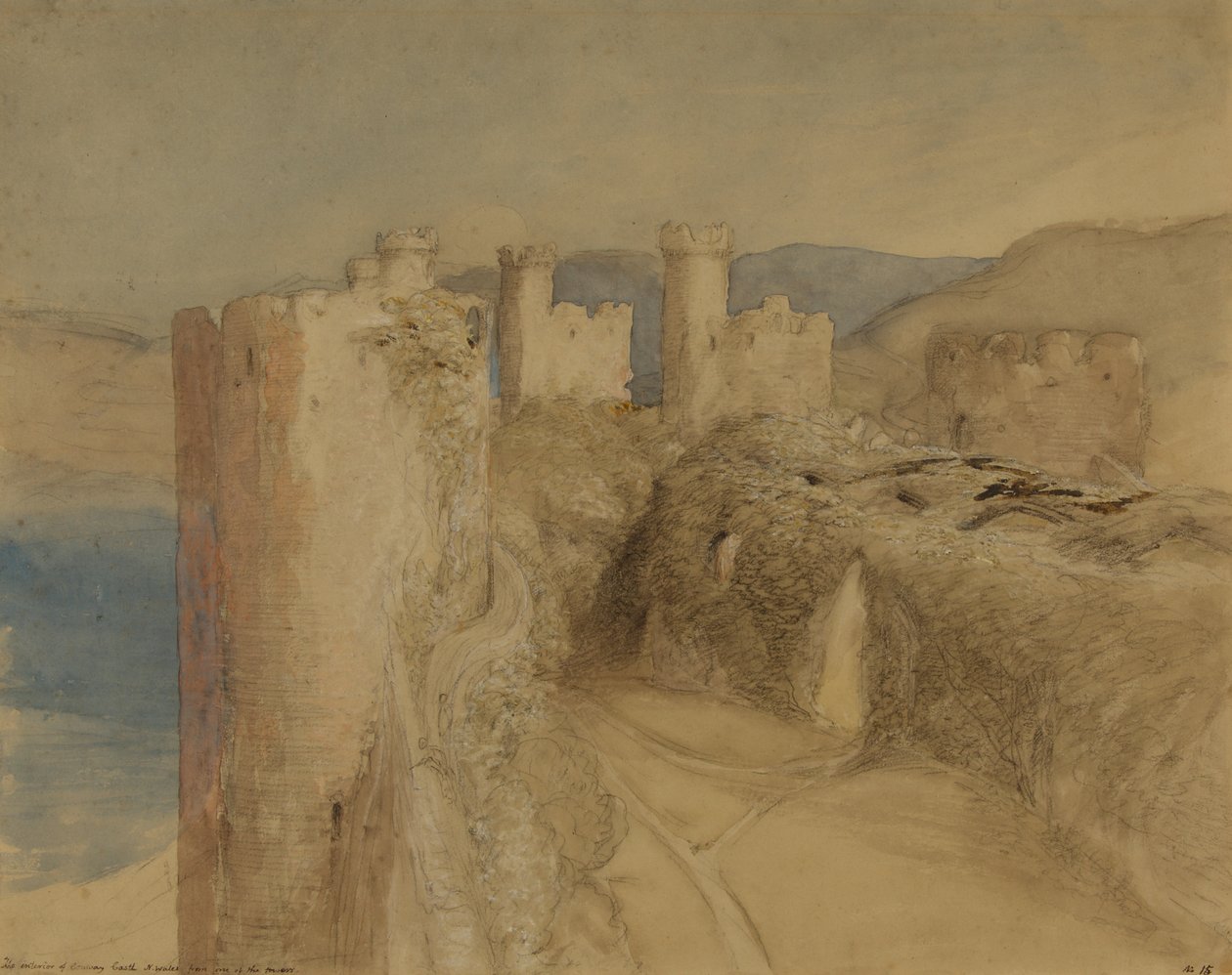 Castello di Conway da Samuel Palmer