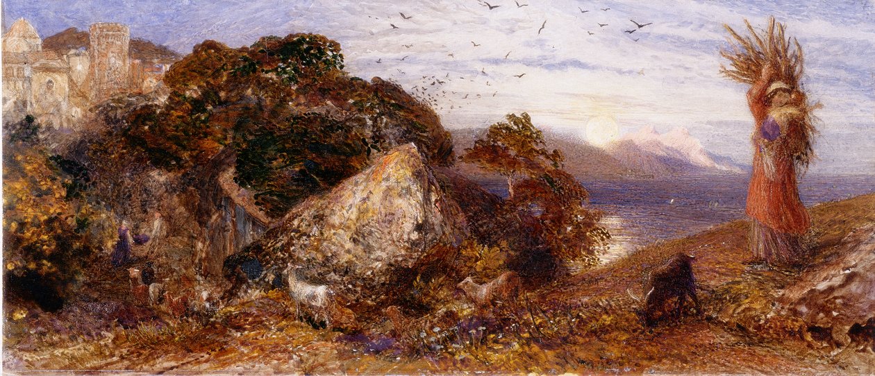Luna crescente da Samuel Palmer