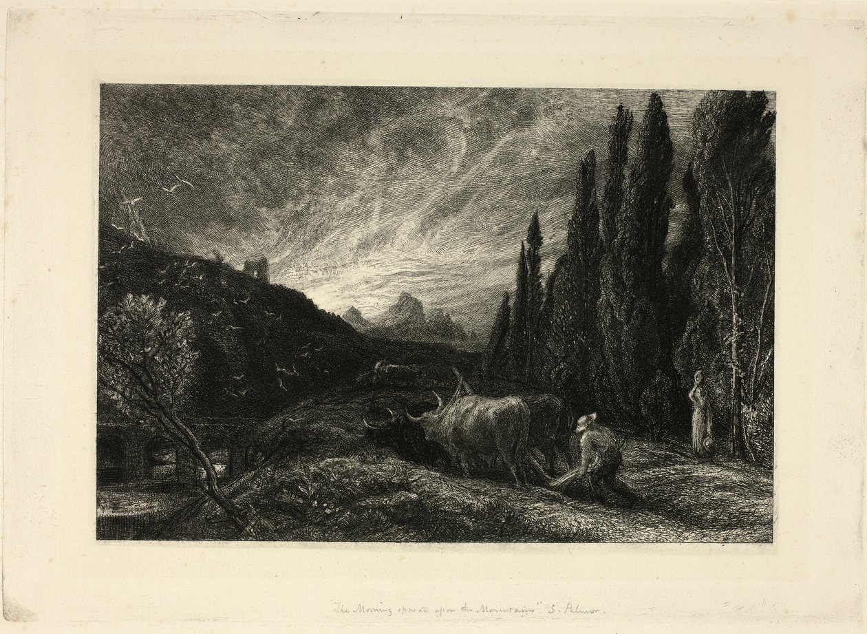 Il primo aratore da Samuel Palmer