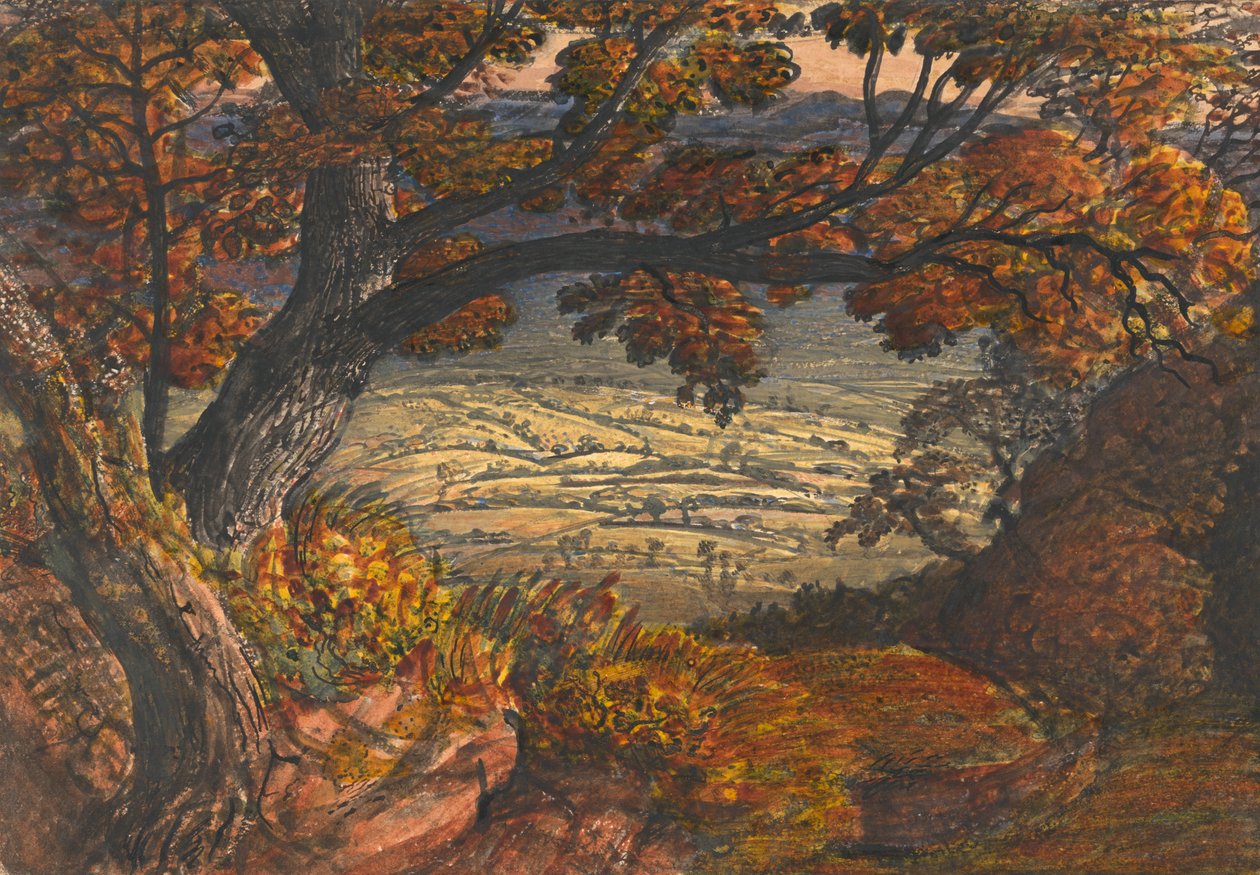 La Weald del Kent da Samuel Palmer