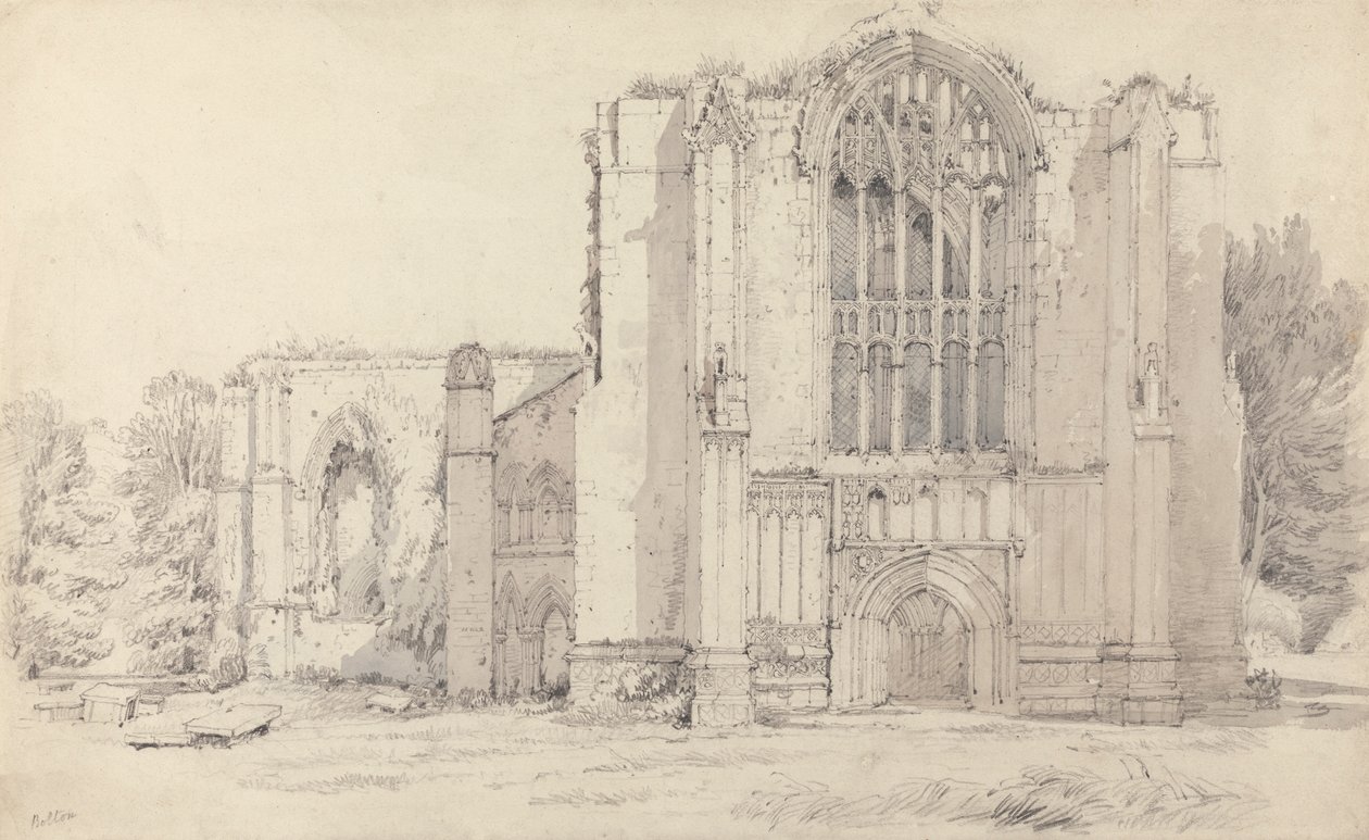 Abbazia di Bolton da Samuel Prout