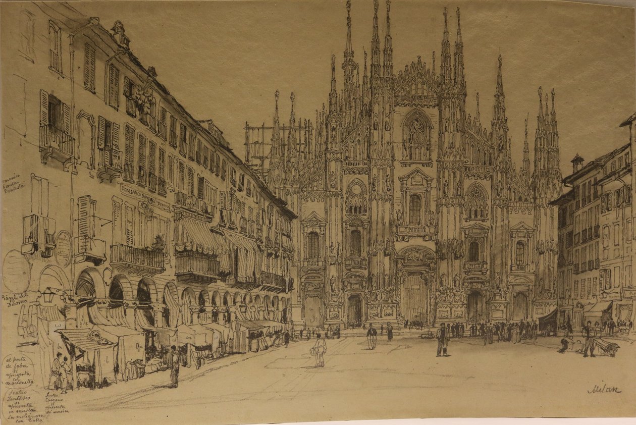Cattedrale, Milano da Samuel Prout