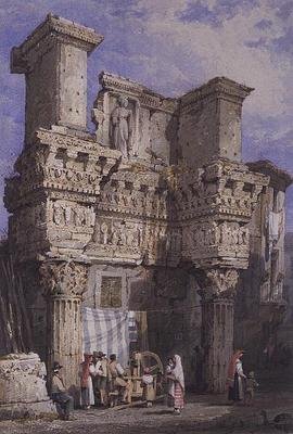 Foro di Nerva, Roma da Samuel Prout