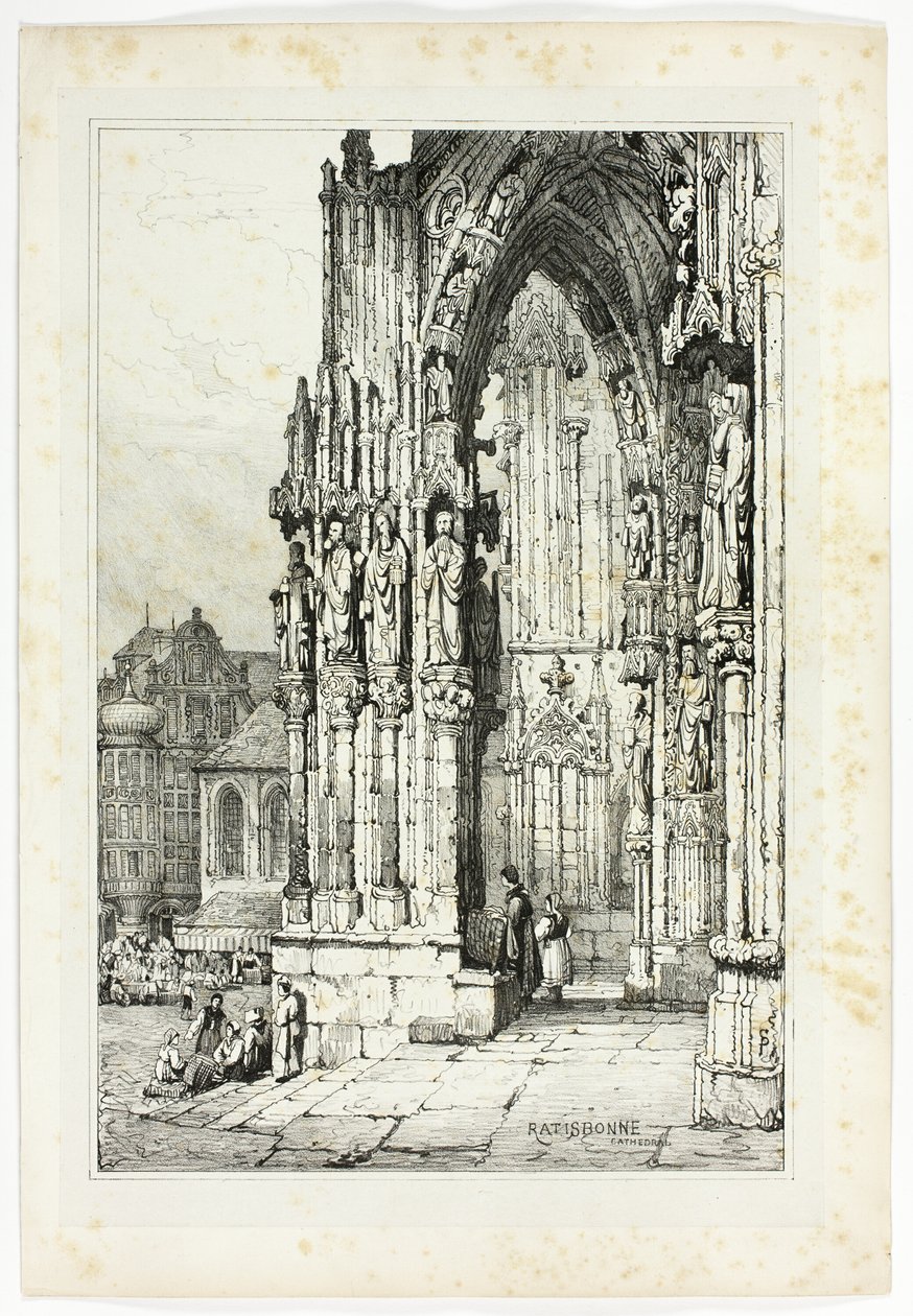 Cattedrale di Ratisbona da Samuel Prout