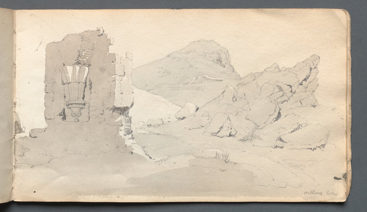 Taccuino: Rovina, 1814 da Samuel Prout